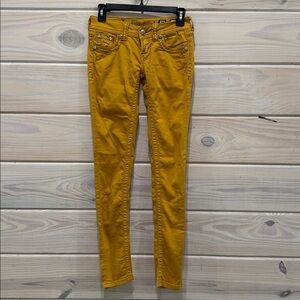 Miss Me Mustard Skinny Jeans